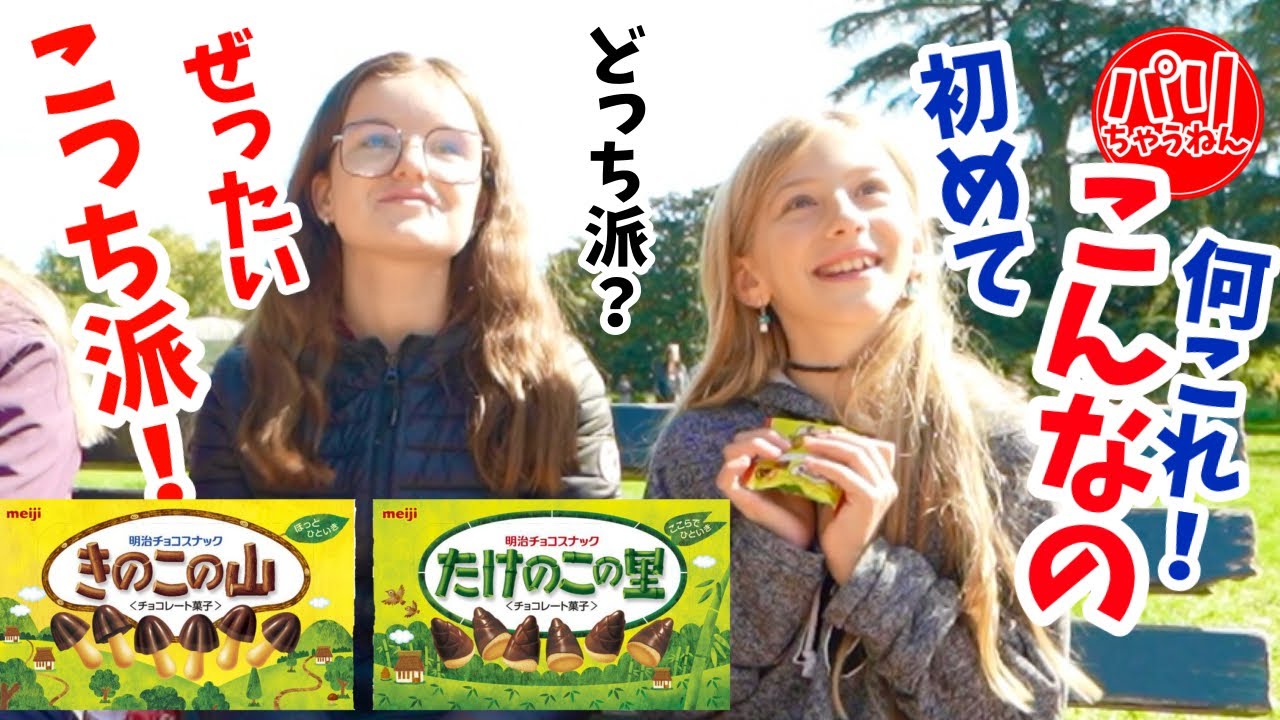 ついに決着！明治きのこの山vsたけのこの里戦争フランスで聞いた結果が意外過ぎた