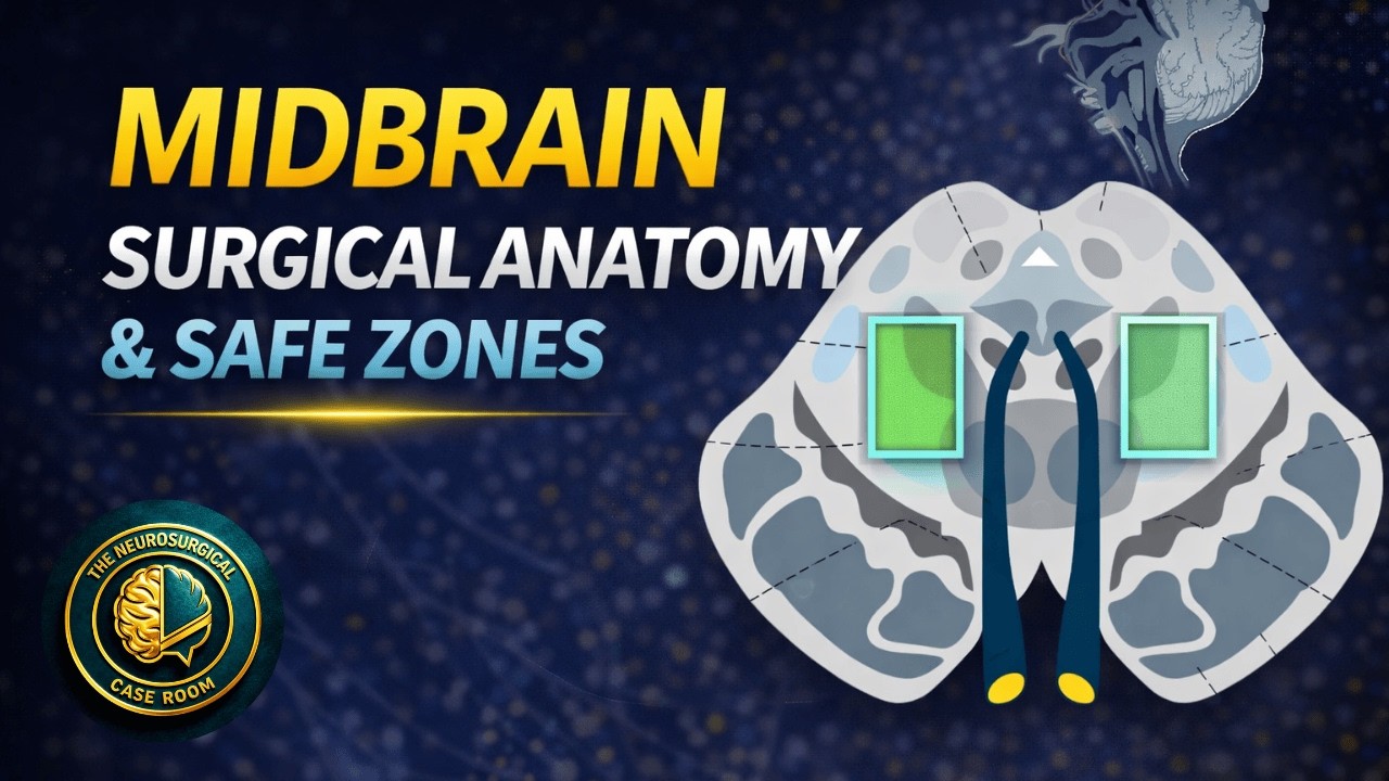 Surgical Anatomy of Midbrain & Safe Surgical Zones
