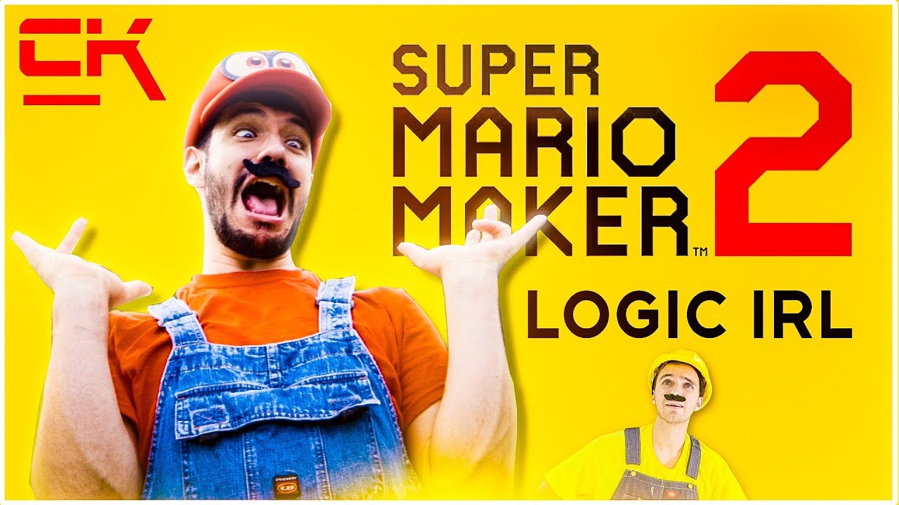 Super Mario Maker 2 Логика в реальной жизни