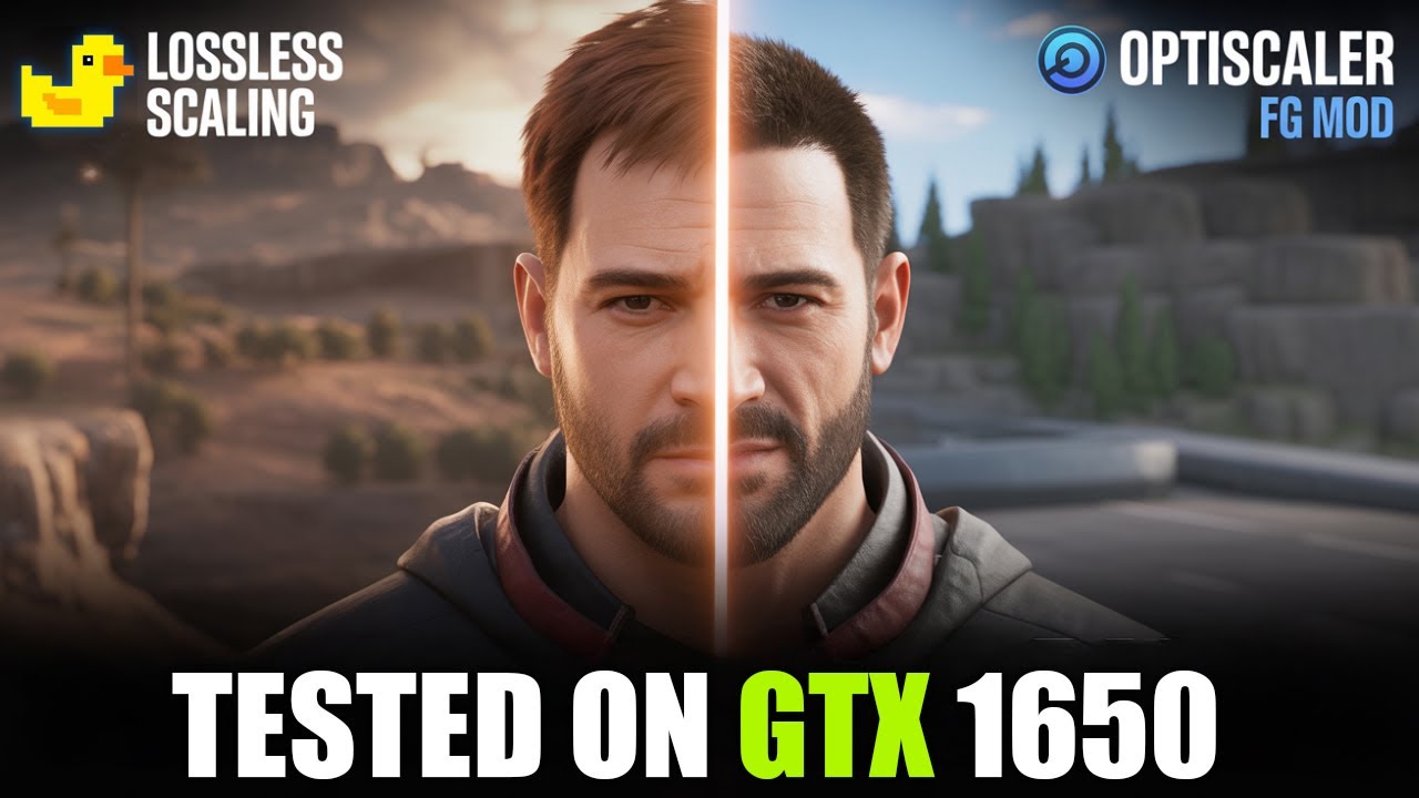 Lossless Scaling vs OptiScaler FG Mod on GTX 1650 | Which is Better?