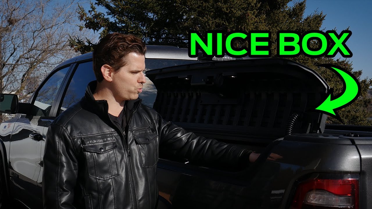 The RAM BOX Bed Storage is neat