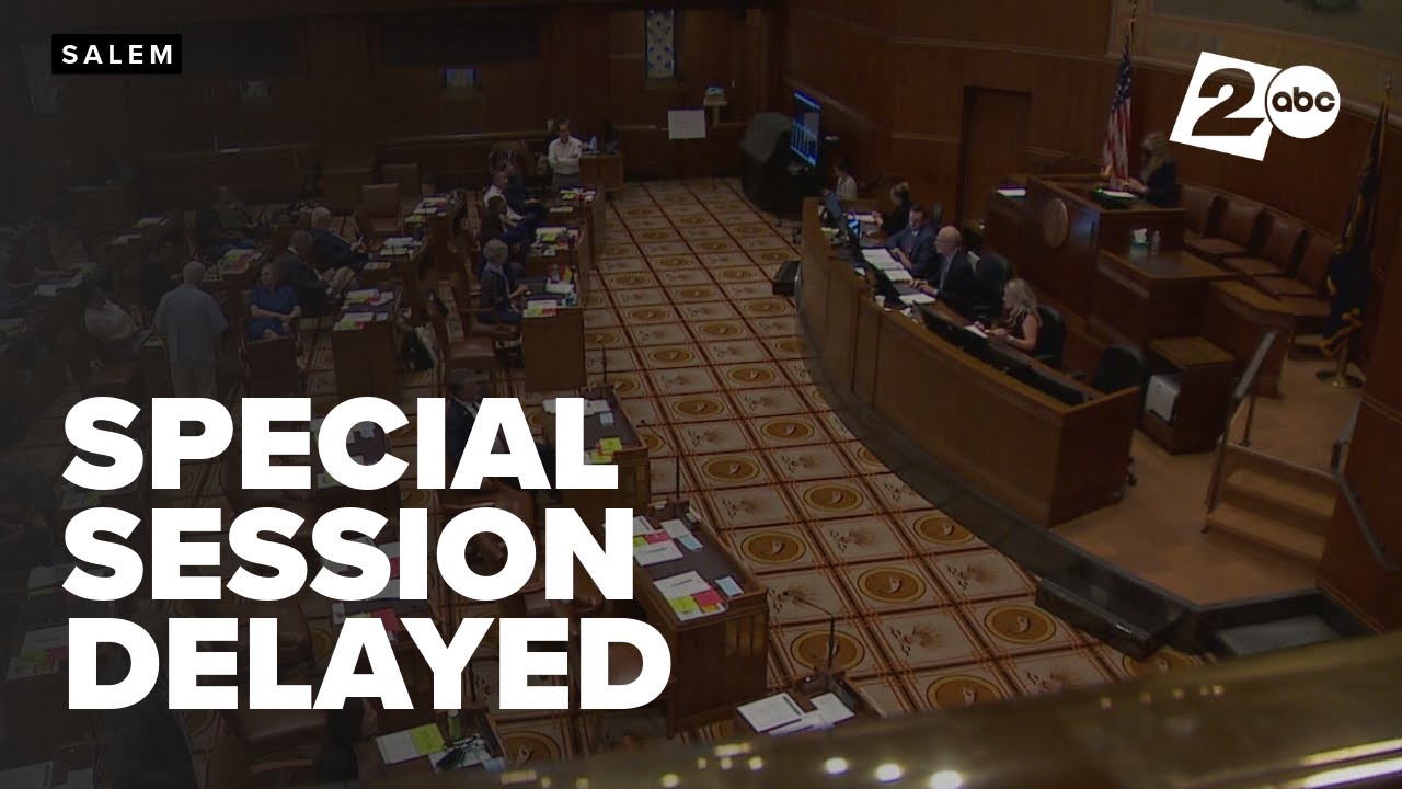 Oregon special session over transportation bill delayed due to lack of quorum