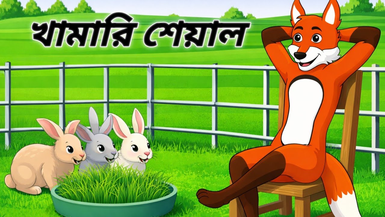  খরগোশ যেটা করলো শিয়াল ভাবতেই পারেনি! 😱  | Fox Rabbit Story Bangla |  Bangla Moral Story|
