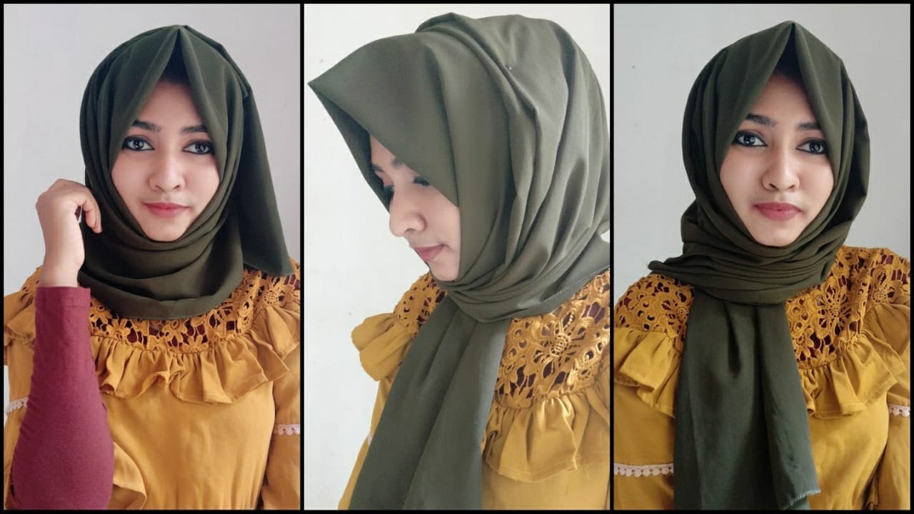 Western style hijab tutorial