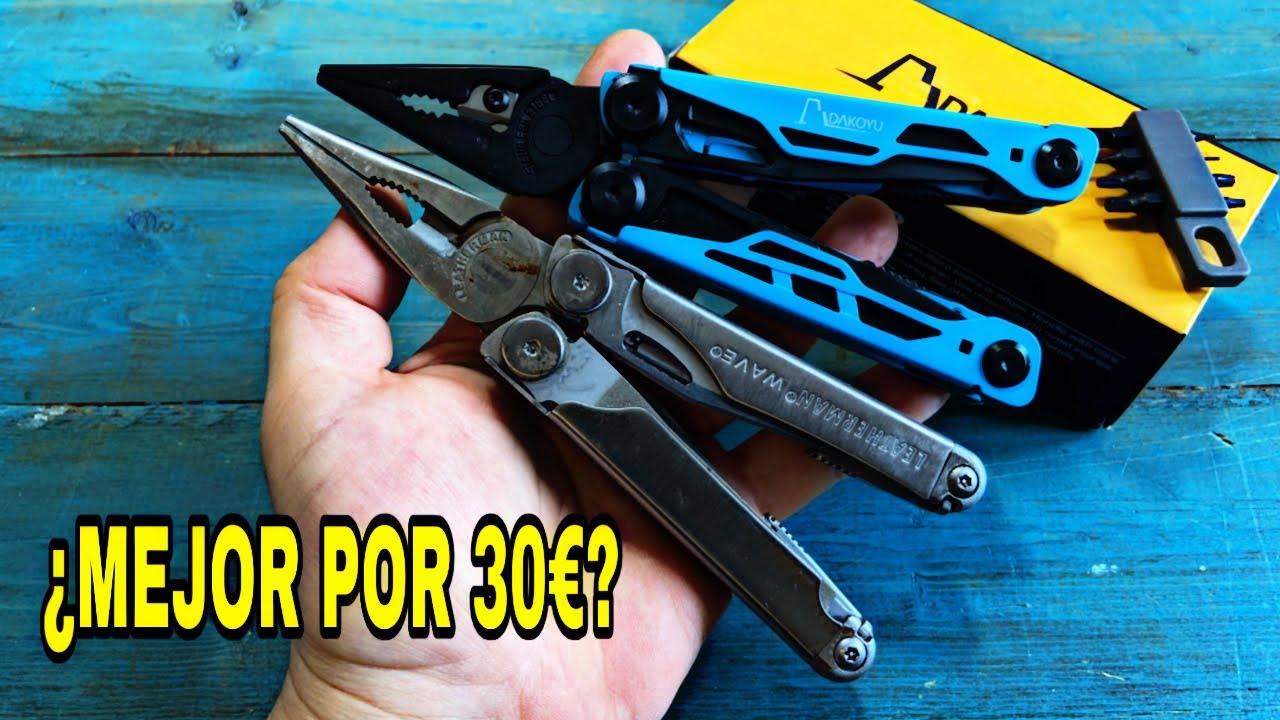 ¿Puede esta MULTIHERRAMIENTA de 30€ competir con LEATEHERMAN Wave