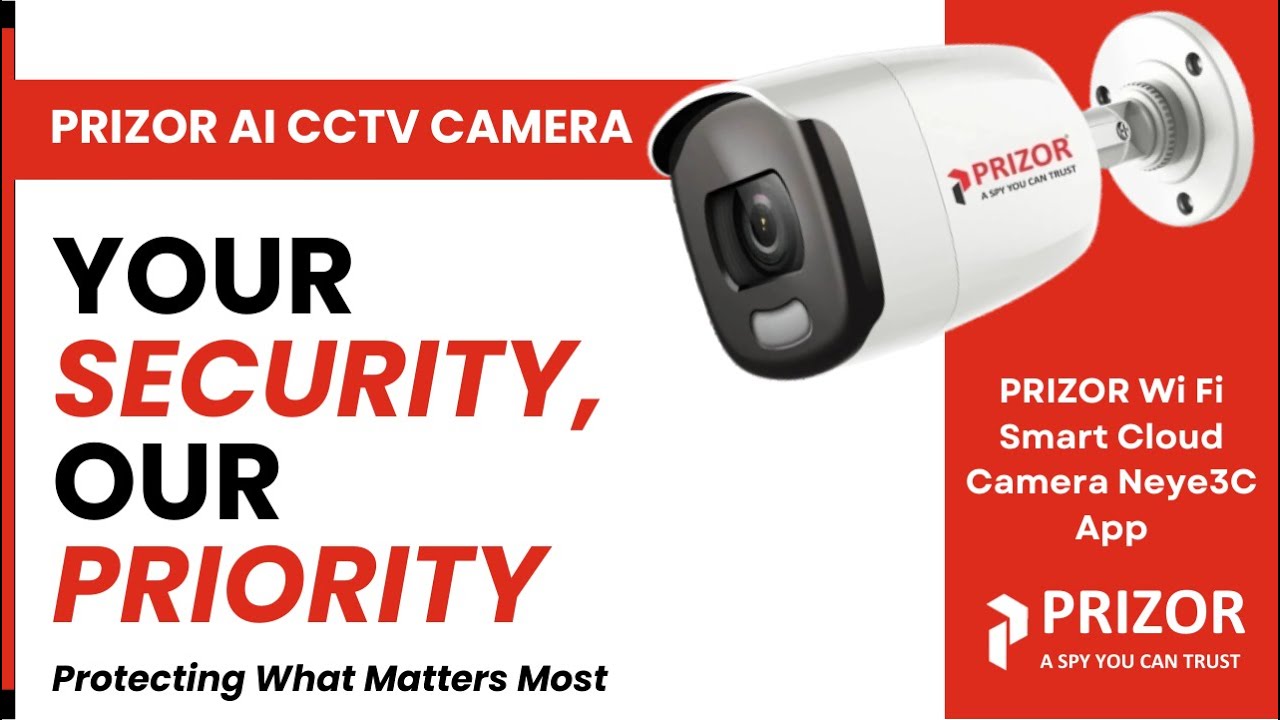 PRIZOR Wi Fi Smart Cloud Camera Neye3C App