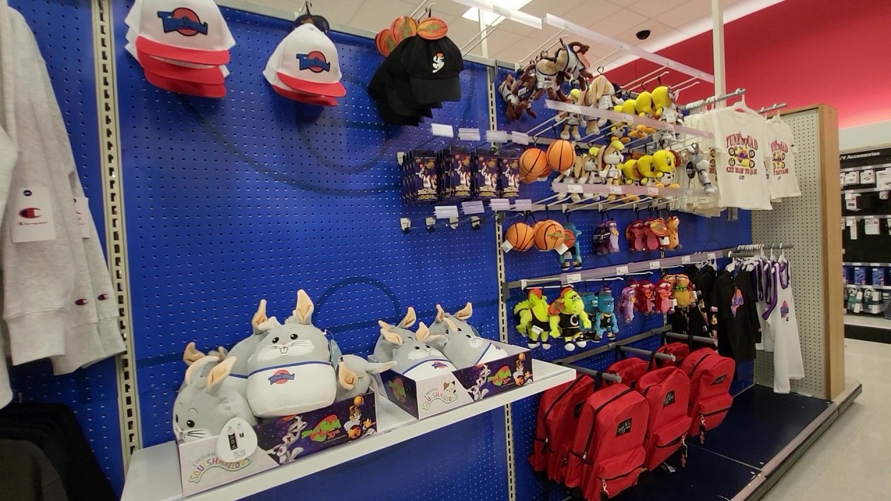 SPACE JAM 30TH ANNIVERSARY MERCH - T-SHIRT - HOODIES - PLUSH TOYS - BUGS TWEETY TAZ - SQUISHMALLOW