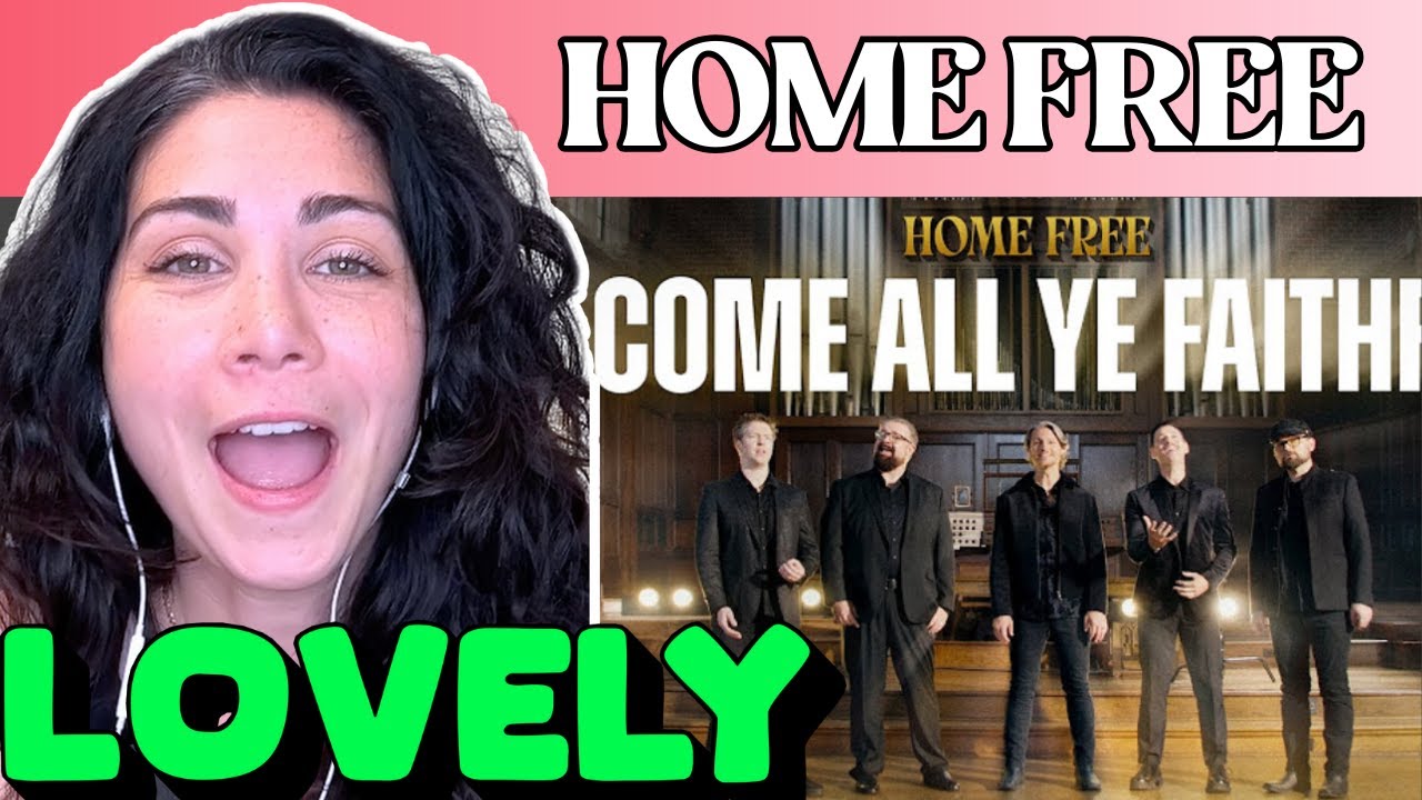Just Lovely | Voice Teacher FIRST TIME Reaction | HOME FREE | O Come All Ye Faithful