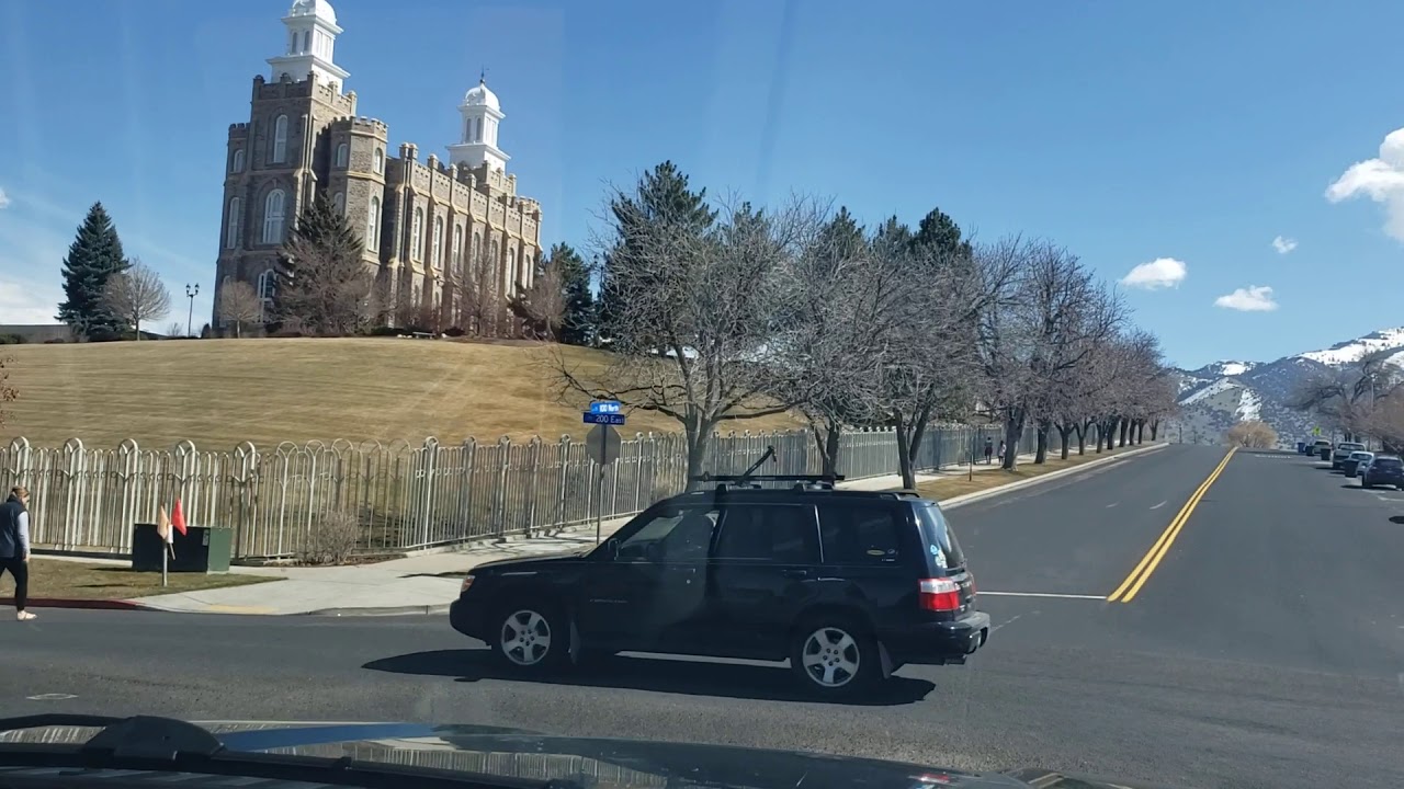 Downtown Logan Utah Tour, in Cache Valley Home of Utah State University!