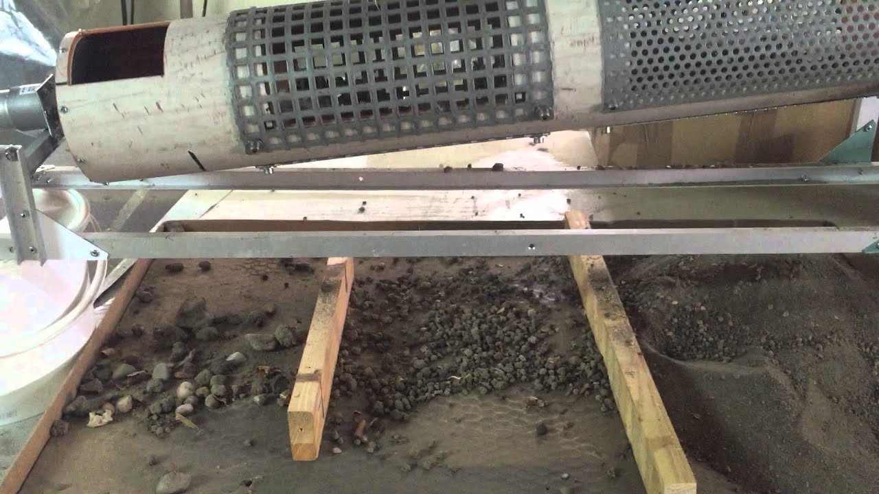 RC Sortiertrommel erster Testlauf