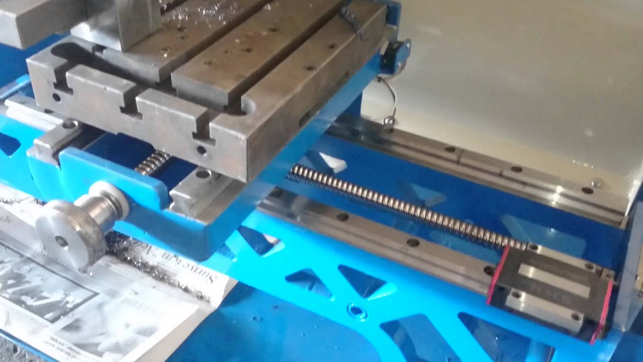 Mini cnc torna lathe demir işleme 2015