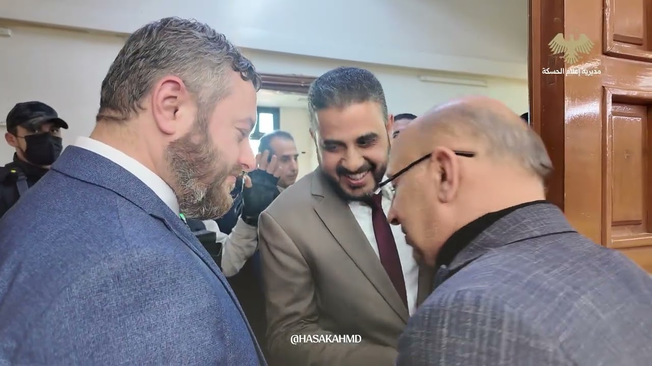 وفد حكومي يصل مديرية حقول الحسكة في إطار متابعة تنفيذ اتفاق دمج الهيكلية الإدارية للحقول النفطية.