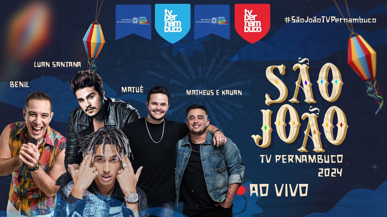 SÃO JOÃO DE CARUARU AO VIVO -  Matuê, Matheus e Kauan e Benil