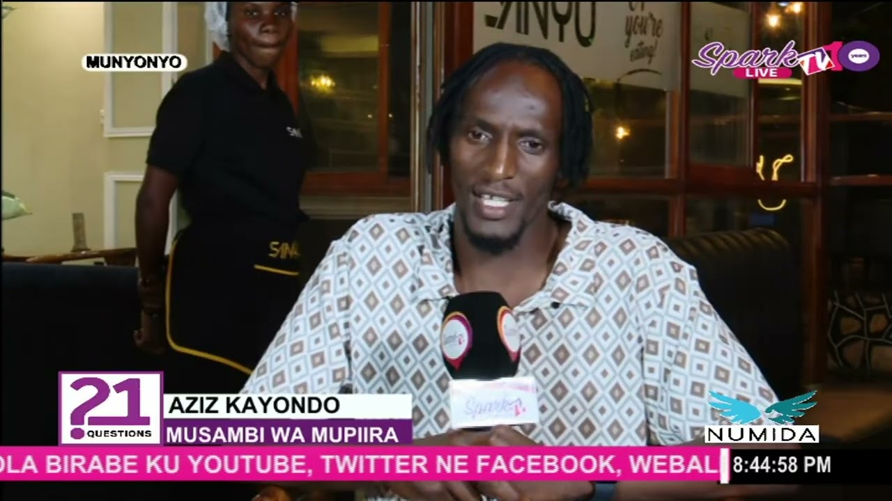 Uganda Cranes star Aziz Kayondo opens up on his career, Rapid Financial Rise | 21 QUESTIONS
