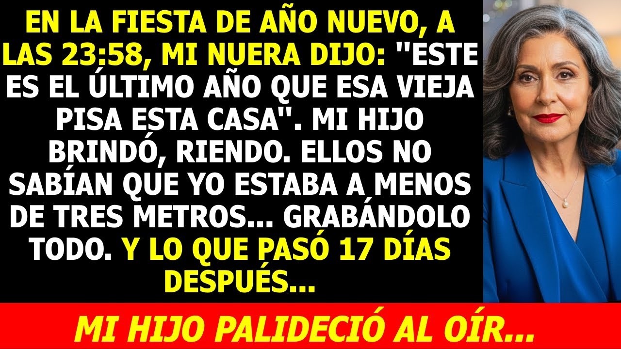 Mi Nuera Gritó   Este es el Último Año Que Esa Vieja Pisa Aquí     Lo Grabé Todo en Silencio