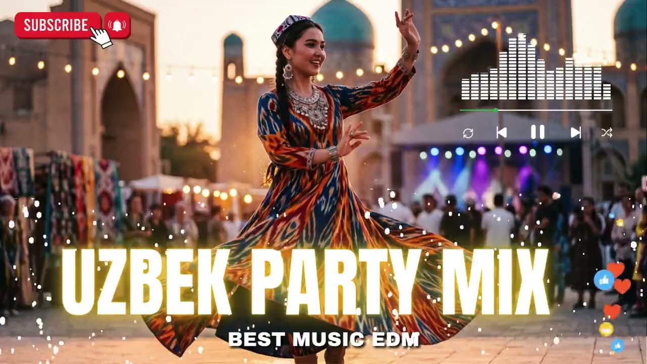 Uzbek EDM Remix 2026 💃 | Beautiful Central Asia Dance Hits & DJ Vibes