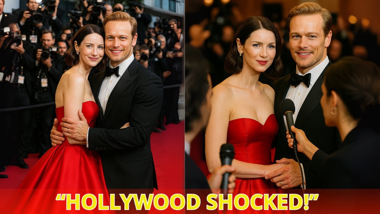🔥15 MINUTES AGO! Sam Heughan Creates a Storm on the Outlander Red Carpet – Shocking Truth Revealed