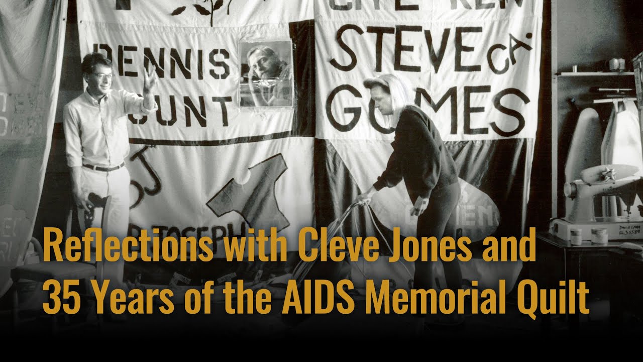 Conversation and Reflections with Cleve Jones - National AIDS Memorial Award Honoree