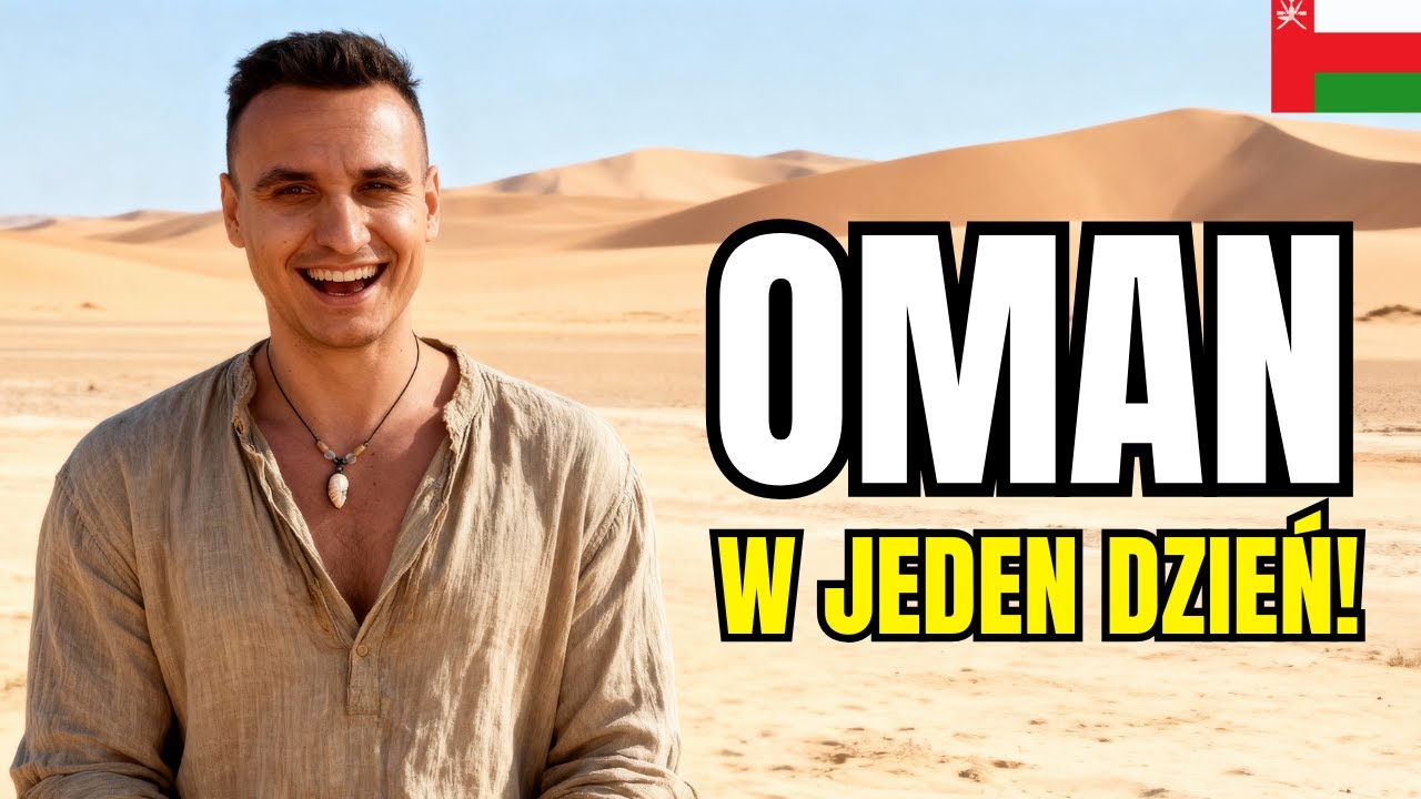 Czy zwiedzę OMAN w 18 godzin?! Rub al-Chali największa pustynia świata, Maskat i wielbądy