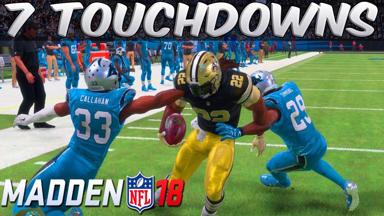 7 TOUCHDOWNS & 571 RUSHING YARDS! - Madden 18 Career Mode RB S4 Ep 55