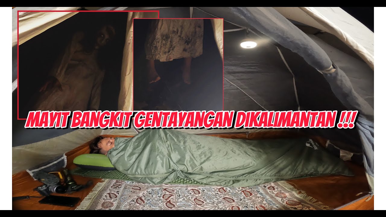 SOLO CAMPING HORROR~MAYITNYA BANGKIT & JALAN~MAYIT HILANG DIKANTONG JENAJAH~PART2