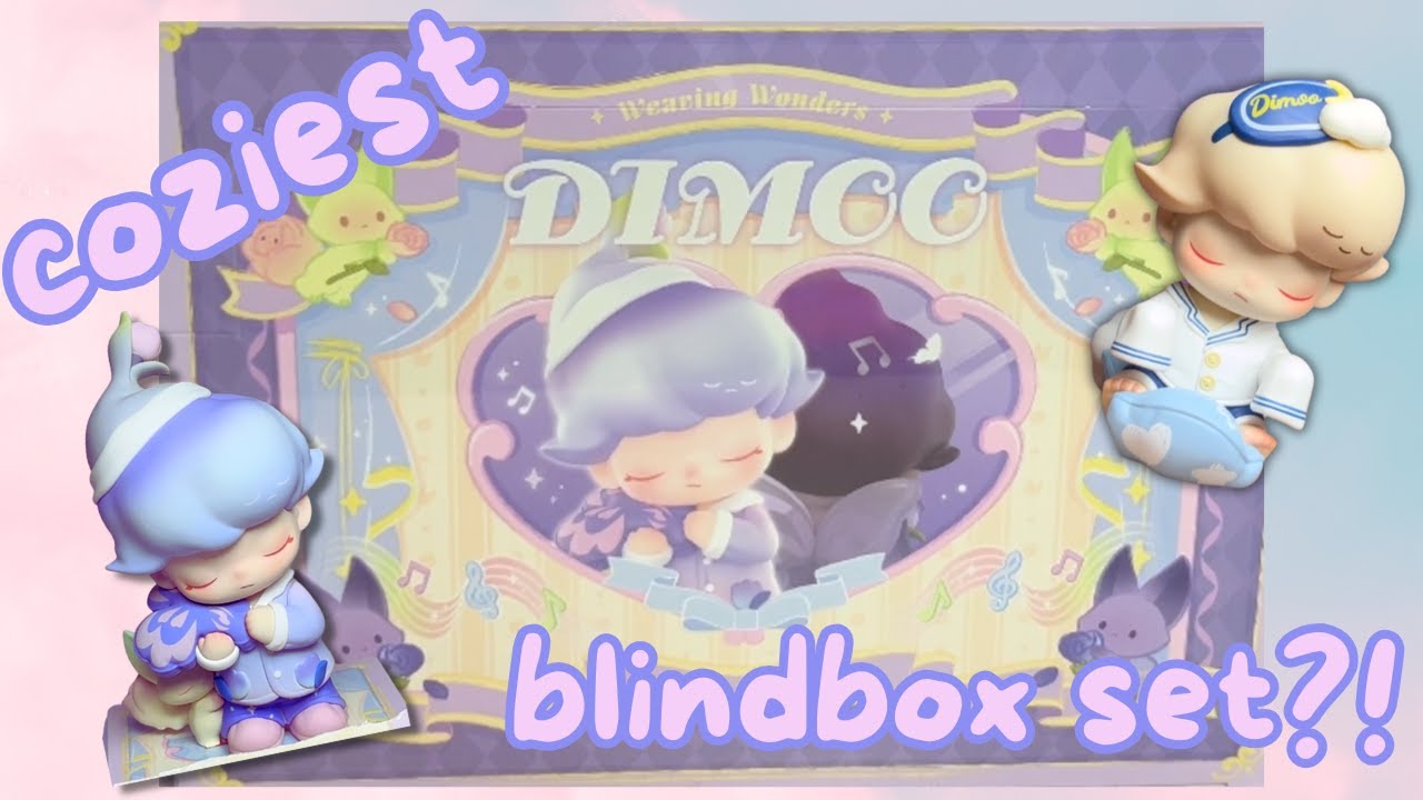 💤 Unboxing the coziest blindbox set! ✨🌙│Dimoo Weaving Wonders FULL SET