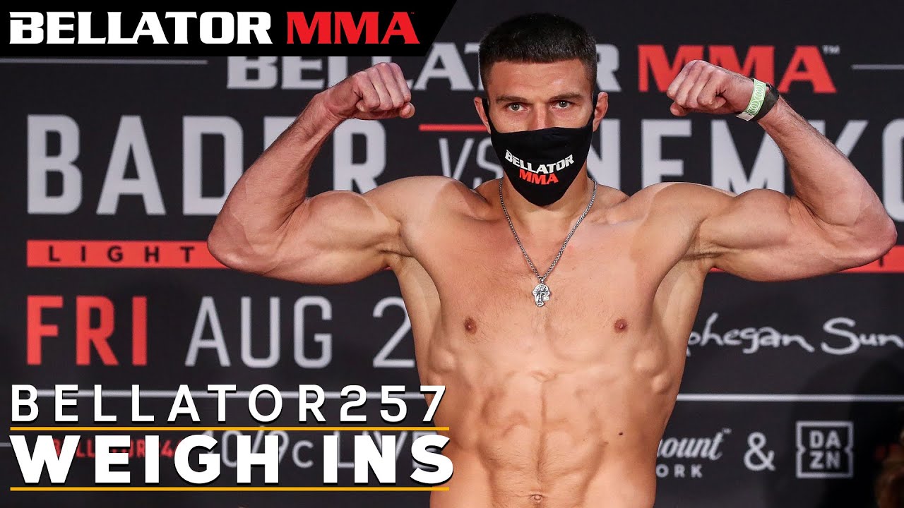 Weigh Ins | Bellator 257: Nemkov vs. Davis II
