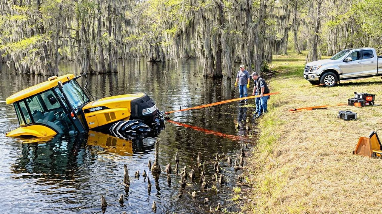 Heavy Tractors Trapped in Deep Mud | When Power Isn’t Enough