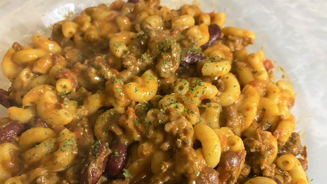 The Easiest Chili Mac | Chili Mac And Cheese