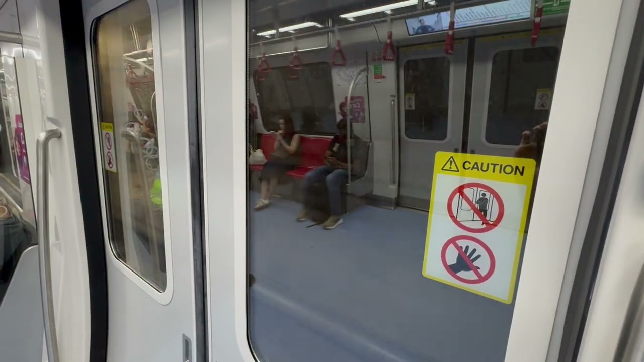 Singapore MRT CT251 | Train Ride from TE15 Great World Station to NS22/TE14 Orchard Station