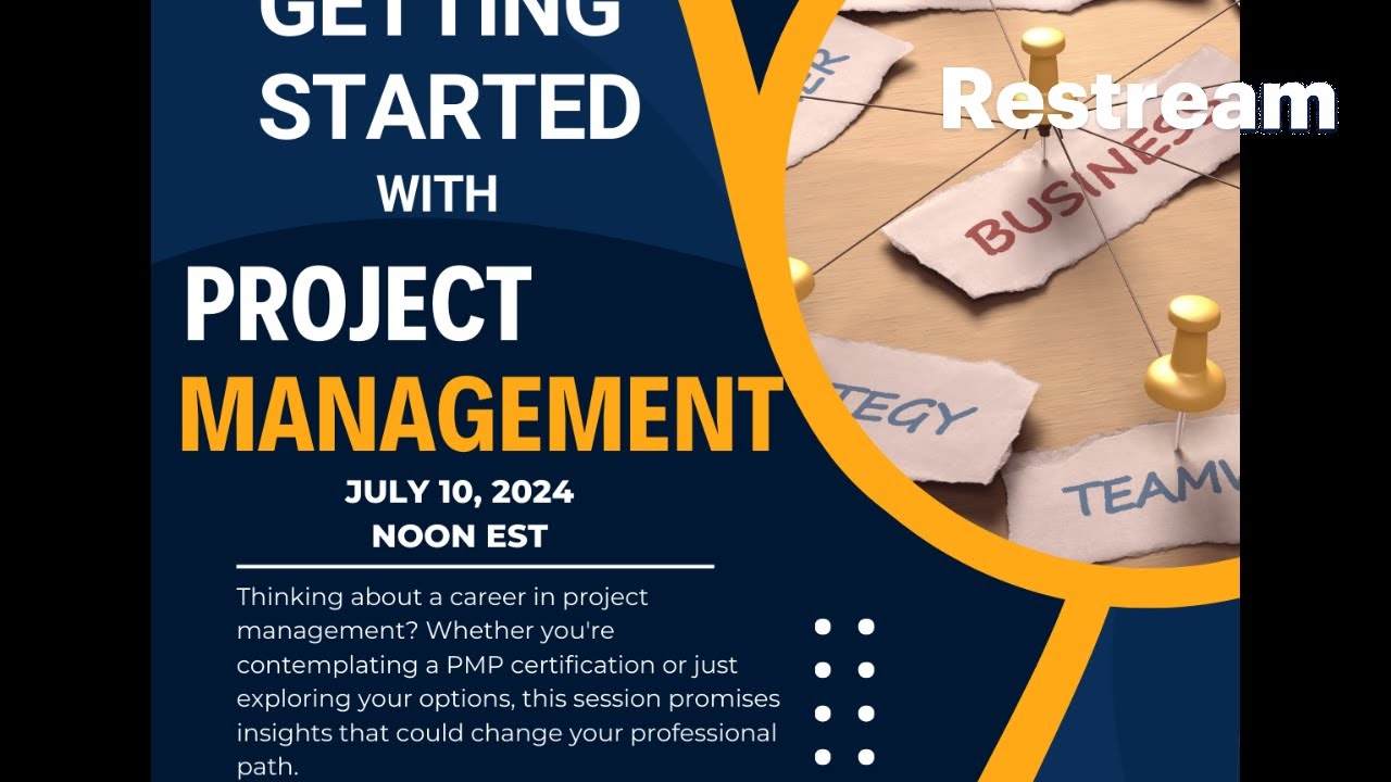 Getting Started with Project Management - Live Webinar
