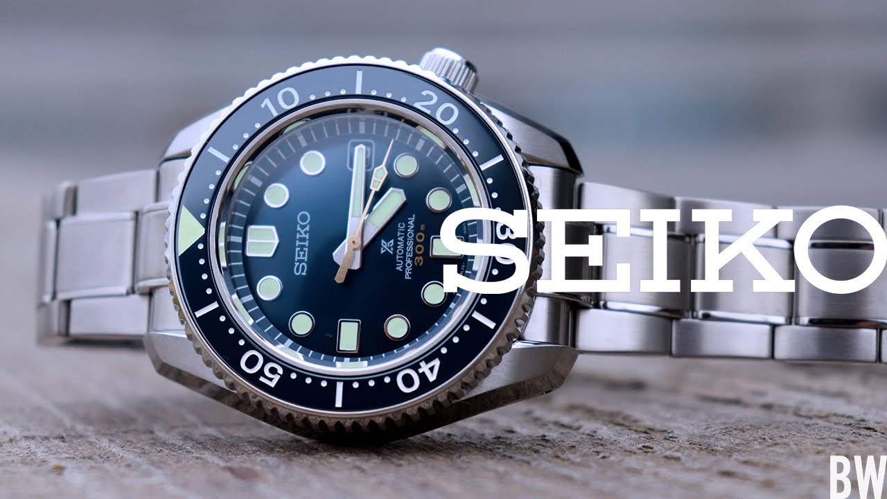 BLUE Seiko Marinemaster Unboxing - SLA023 First Impressions