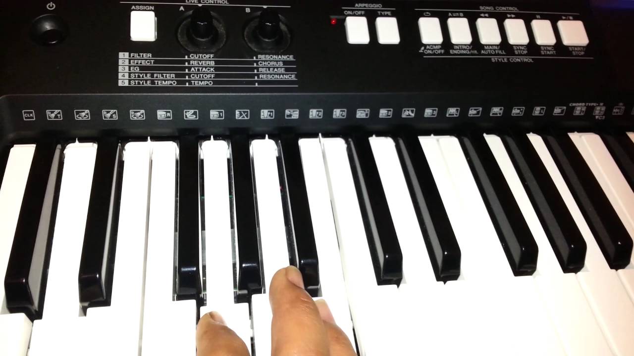 Tutorial Piano YAMAHA PSR-E423