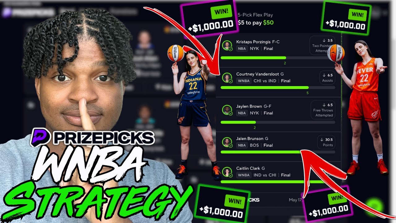 Как разгромить WNBA на PrizePicks: выигрыш в 200 000 долларов!