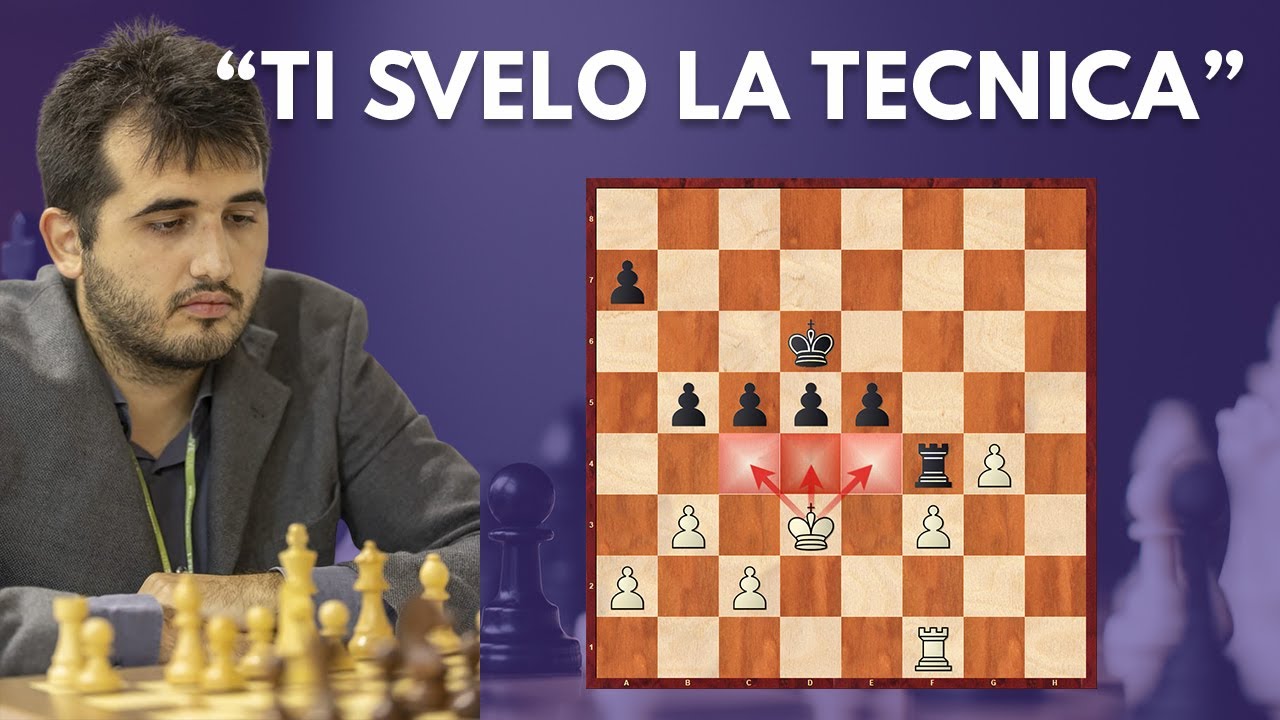 Grande Maestro di Scacchi Mostra la sua Tecnica nel Finale (1 Minuto a Testa)