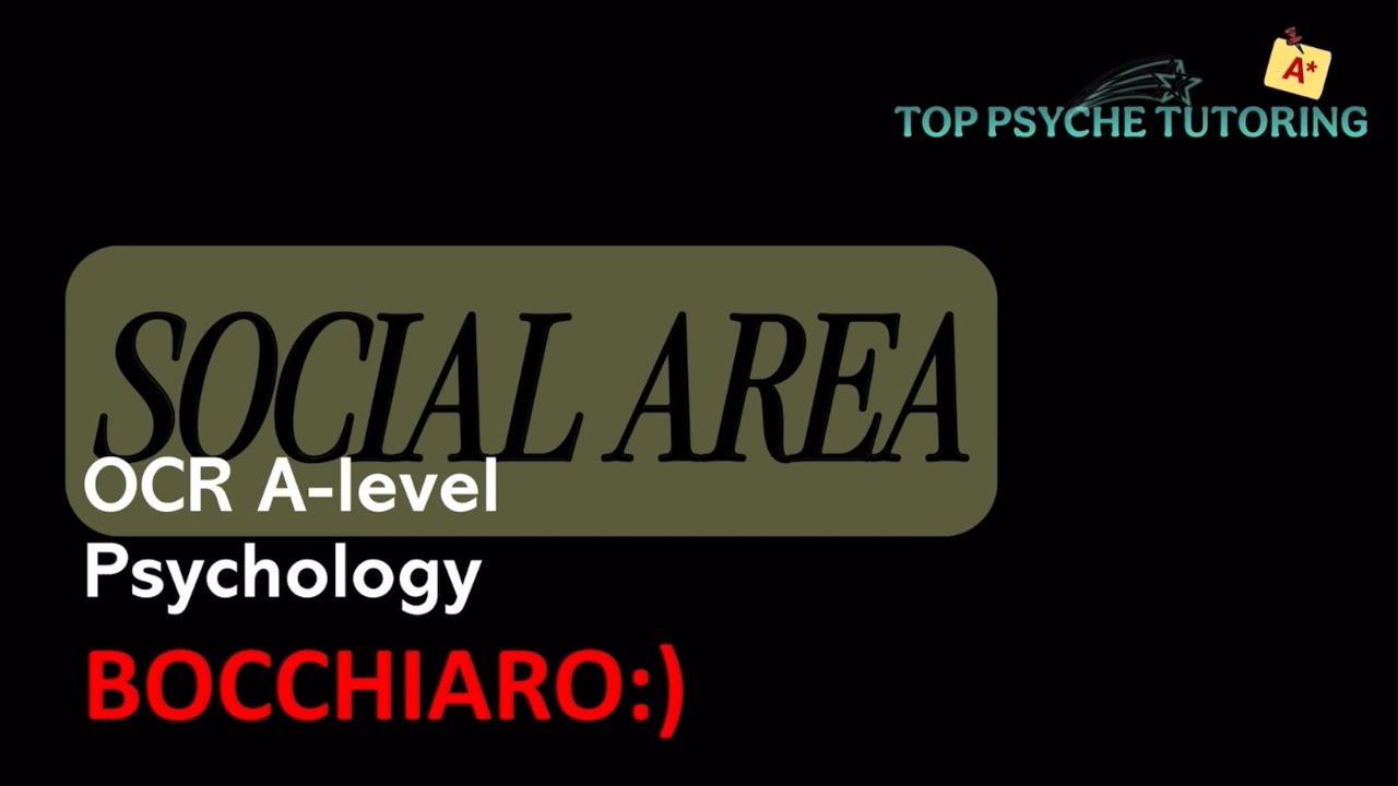 BOCCHIARO- OCR A Level Psychology 