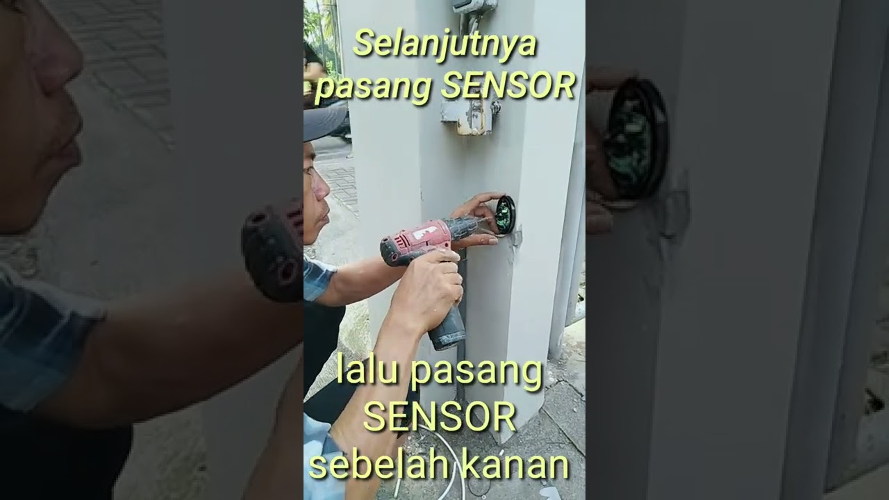 CARA CEPAT PASANG MESIN PINTU OTOMATIS
