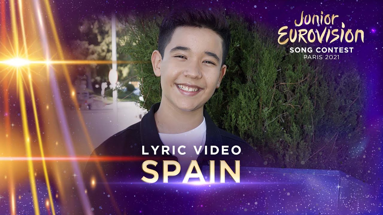 Levi D&iacute;az - Re&iacute;r - Spain 🇪🇸 - Lyric Video - Junior Eurovision 2021