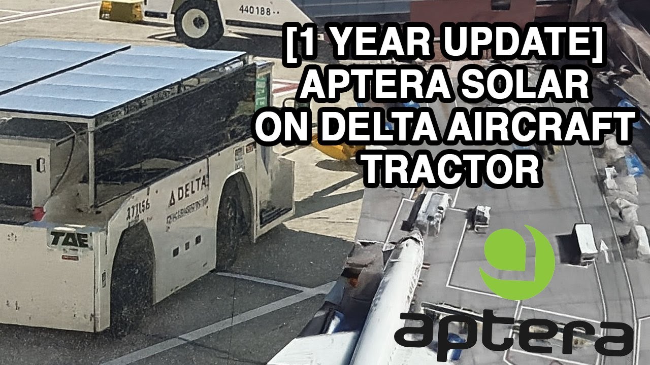 [Обновление за 1 год] Aptera Solar на тягаче Delta Aircraft в аэропорту Солт-Лейк-Сити