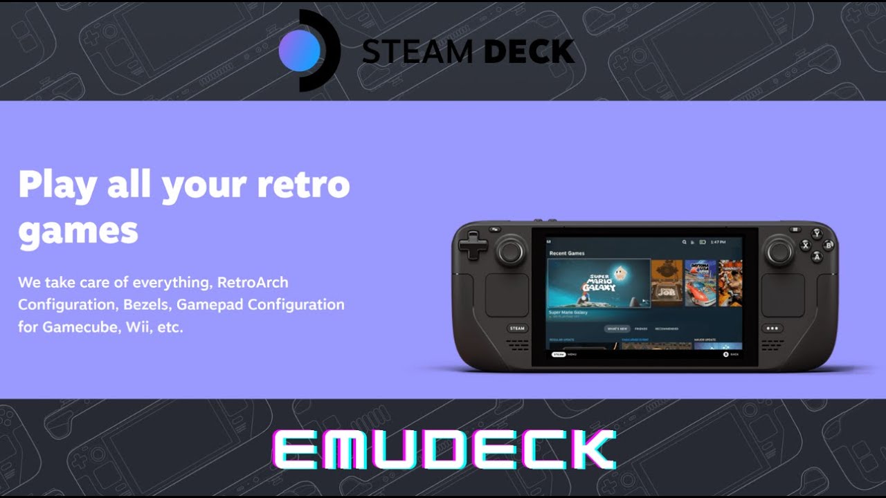Steam Deck - Emudeck uso e instalación