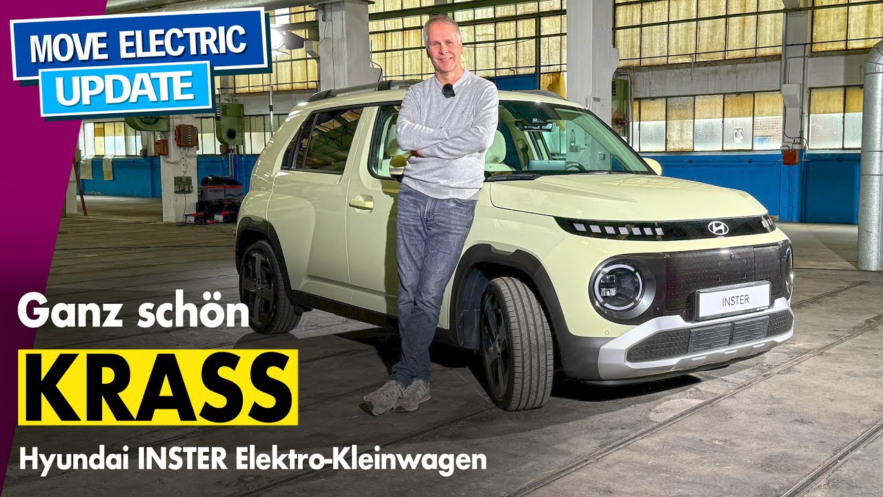 Der Hyundai Inster - Elektro Kleinwagen unter 25.000 Euro wird alles aufmischen!