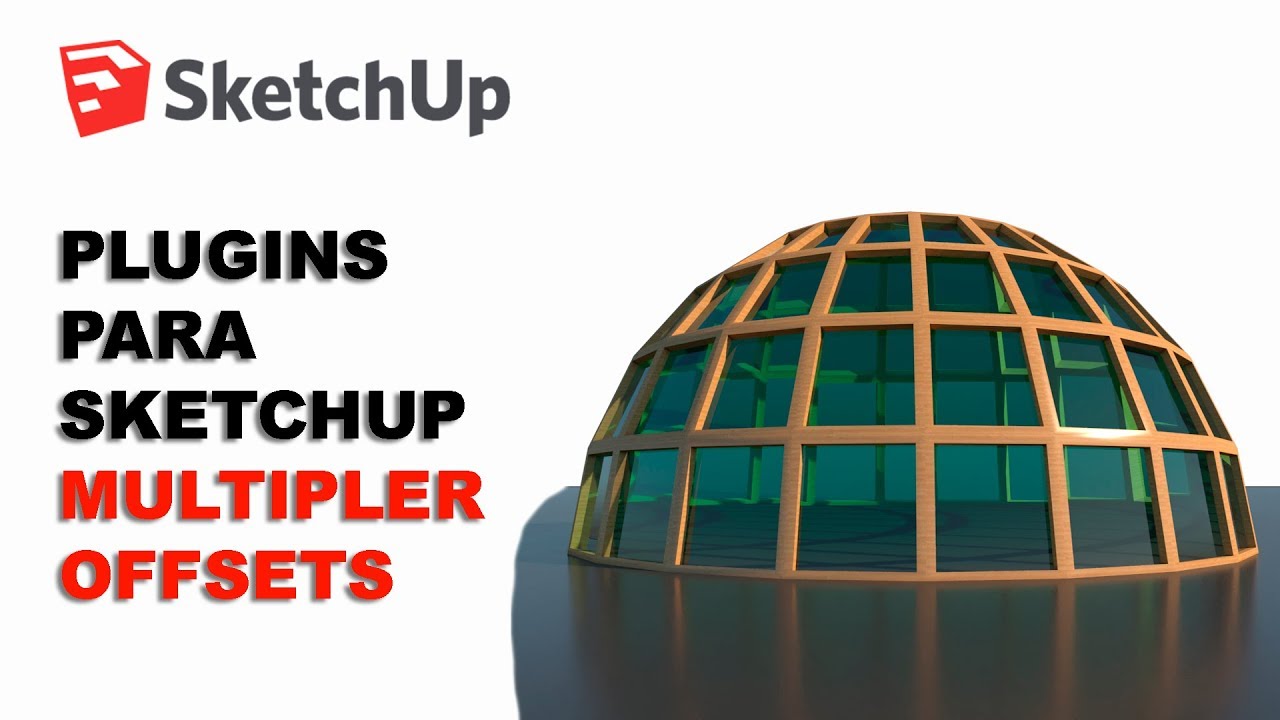 Plugins para Sketchup -  Multipler Offset