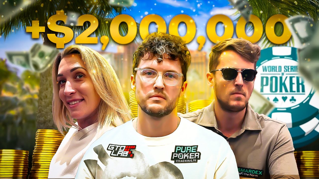 Ils gagnent des MILLIONS aux Bahamas… l’histoire folle des Francophones aux WSOP Paradise