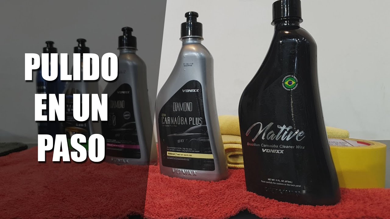 Detailing | PULIMOS EN UN PASO con cuatro productos diferentes de Vonixx
