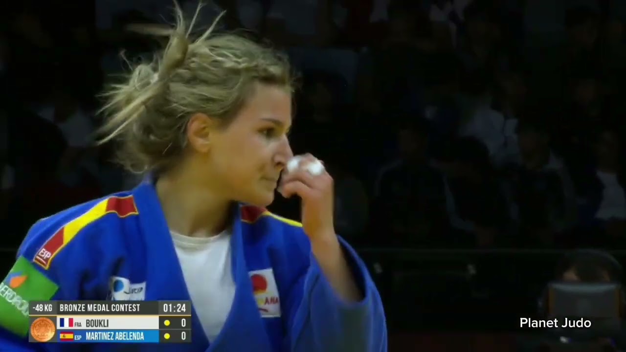 Shirine BOUKLI 🇨🇵 🆚️ Laura MARTINEZ ABELENDA 🇪🇦 | схватка за бронзу /-48кг | Большой Шлем Баку 2023