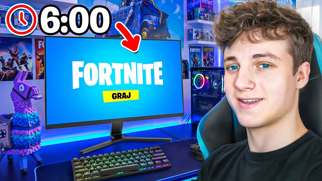 Spędziłem Dzień Jak YOUTUBER i Wygrałem TURNIEJ w Fortnite!🏆