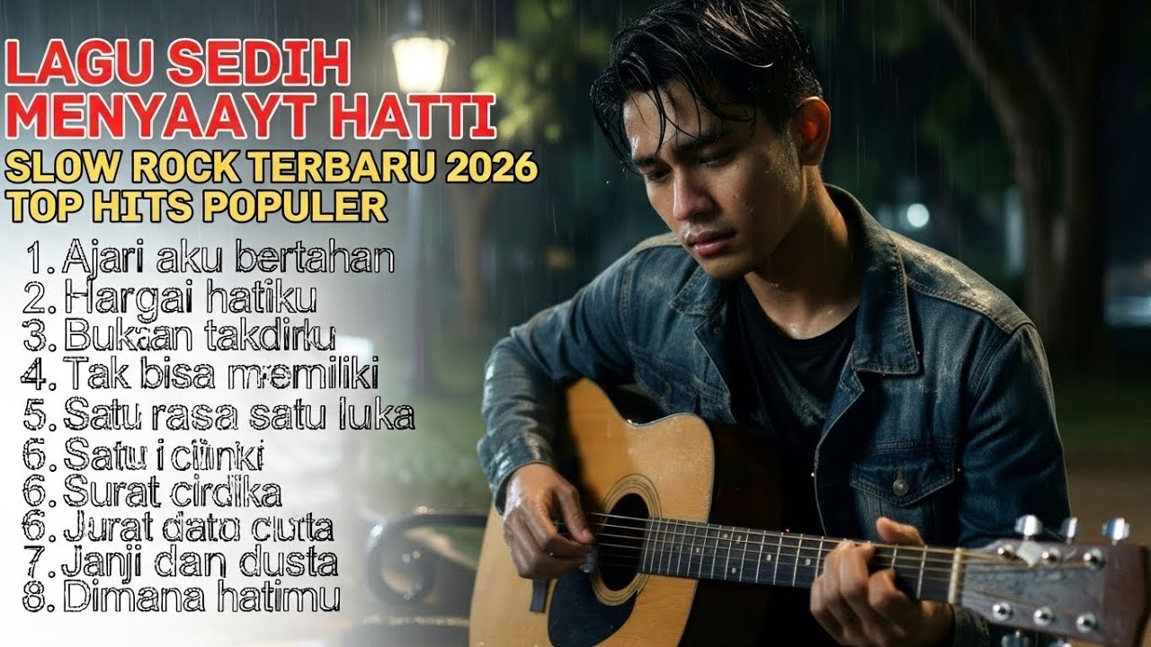 Best Slow Rock Melayu Evergreen | Lagu Malaysia Galau Terbaik Untuk Menemani Malam