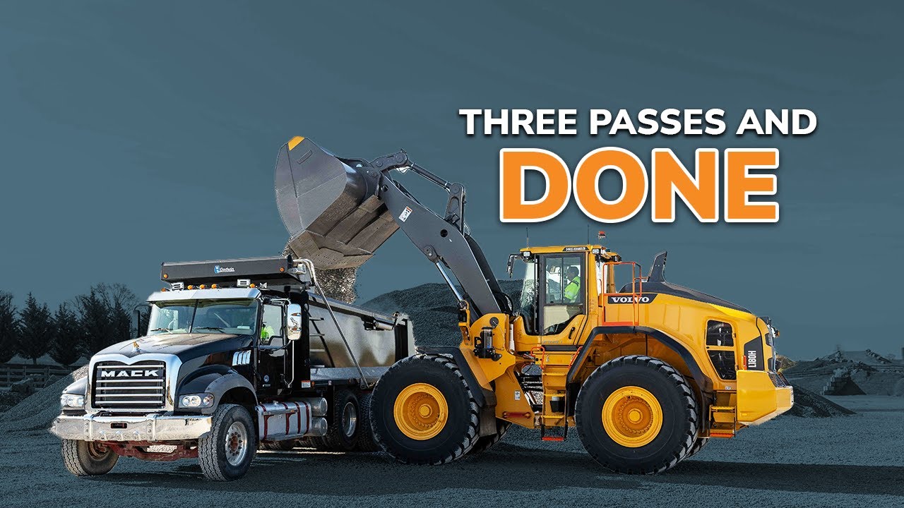Volvo Unleashes L180 3-Pass Rehandler Wheel Loader