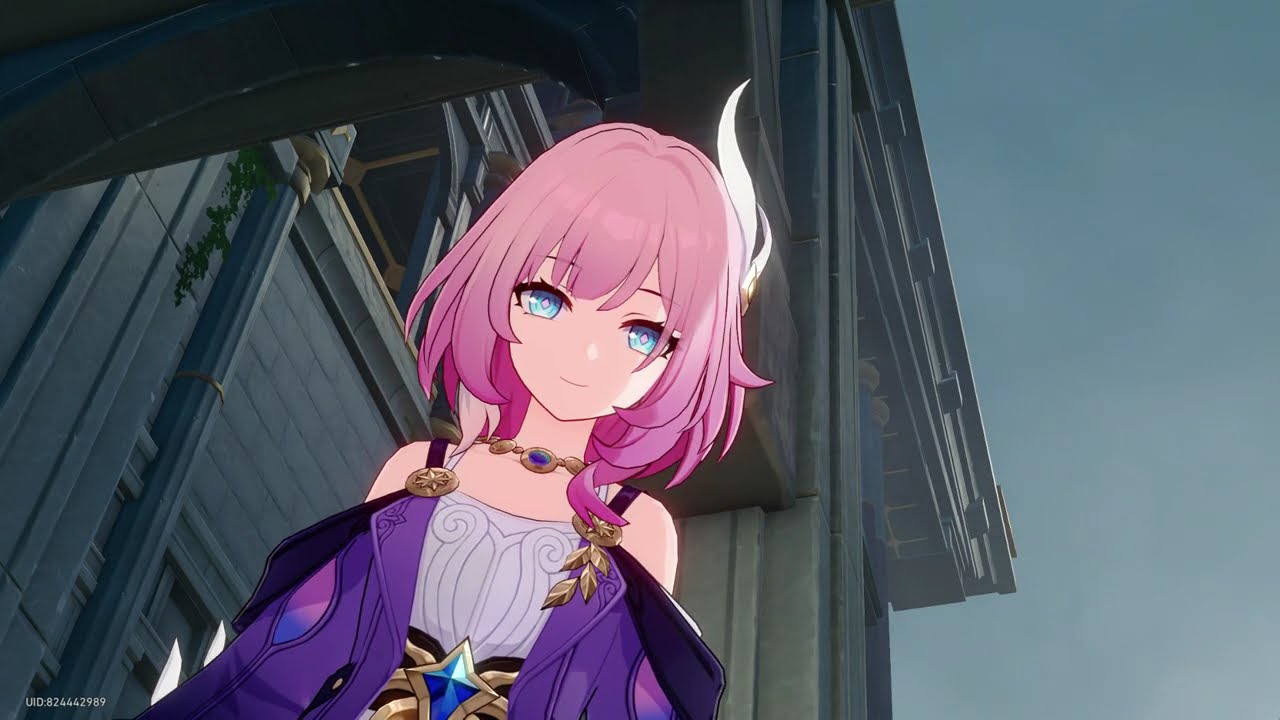 Cyrene staring at you for a minute after you woke up ❤ [Honkai: Star Rail / 崩壊スターレイル]