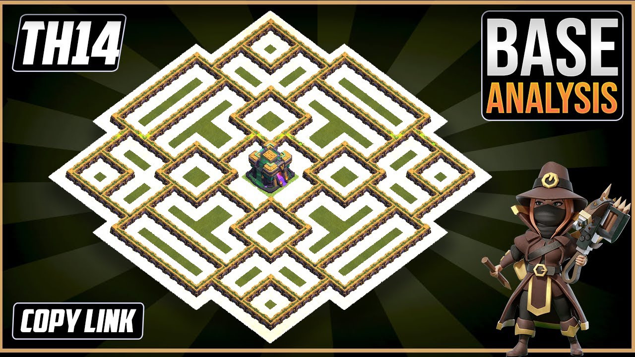 NEW ULTIMATE TH14 HYBRID/TROPHY Base 2025 | Town Hall 14 (TH14) Hybrid Base Design - Clash of Clans